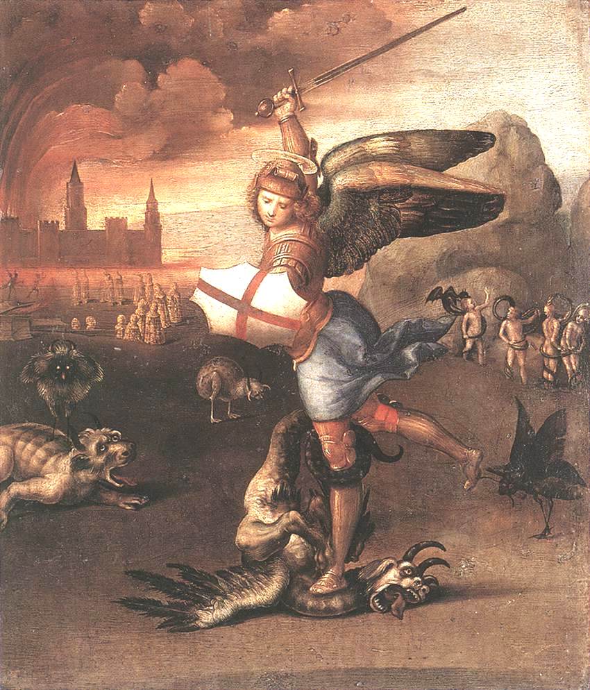 St Michael Raphael circa 1505